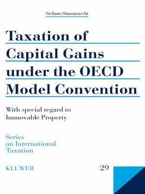 cover image of Taxation of Capital Gains under the OECD Model Convention